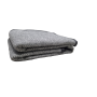 Savanne 100% zuiver lamswollen deken - Plumb