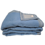 Wollen deken - By Savanne - Winter (700 gram) - Blauw