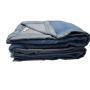 Wollen deken - By Savanne - Winter (700 gram) - Blauw