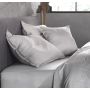 ZoHome Ash-Grey 2 Kussenslopen Satinado 100% Katoen-Satijn