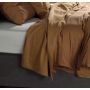 ZoHome Cognac-Brown Laken Satinado-sheet 100% Katoen-Satijn