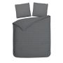 Heckettlane Classic-Anthracite Dekbedovertrek Diamante 200x200 100% Katoen-Satijn