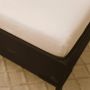 Kayori Nagano Hoeslaken Splittopper Flanel - Wit