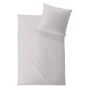 Hefel 100% Tencel dekbedovertrek + kussensloop Zilver