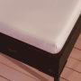 Kayori Shizu perkal splittopper hoeslaken - zilvergrijs - Katoen-Perkal