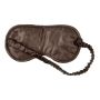 Sichou Pure Silk zijden slaapmasker bruin