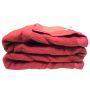 Wollen deken - By Savanne - All Year (500 gram) - Oud Roze/Rood