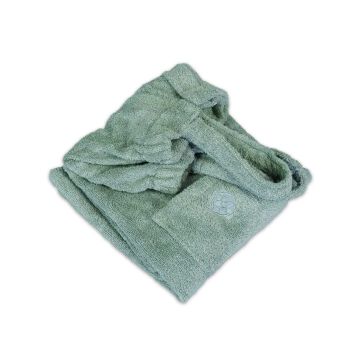 Kayori Home Spa Dress - Donkergroen - Katoen