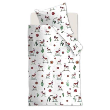 Hanneke de Jager Dekbedovertrek Multi Katoen 1-persoons 135 x 200 cm