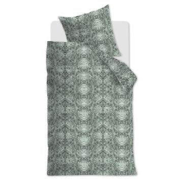 Ambiante Dekbedovertrek Groen Katoen 1-persoons 155 x 220 cm