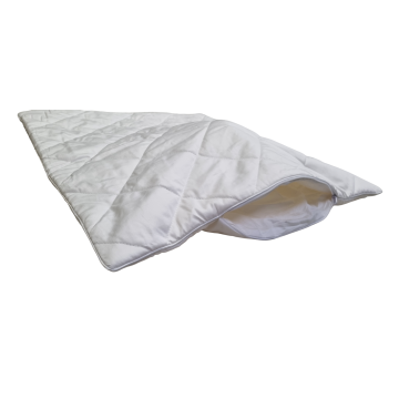 kussenhoes katoen-bamboe-wol