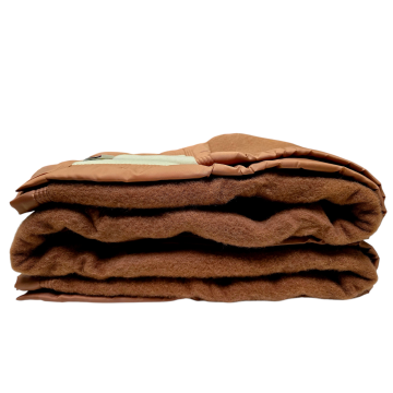 Wollen deken - By Savanne - All Year (500 gram) - Bruin Wollen deken - By Savanne - All Year (500 gram) - Bruin