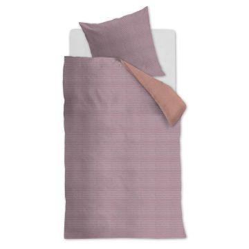 At Home By Beddinghouse Dekbedovertrek Lila Katoen 1-persoons 135 x 200 cm