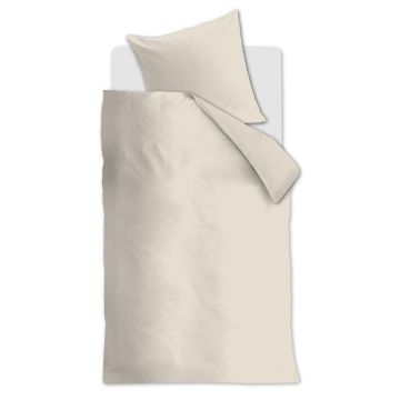 Beddinghouse Dekbedovertrek Zand Uni Biologisch Katoen