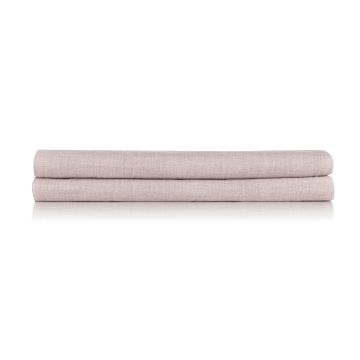 ZoHome Shell-Nude Hoeslaken Lino-topper 100% Katoen