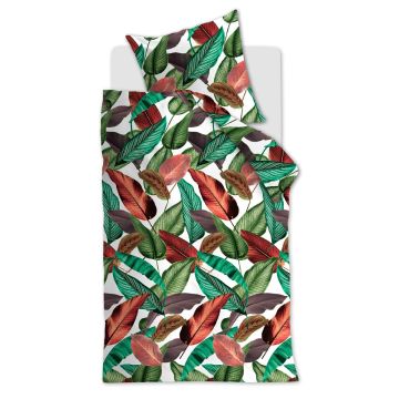 Ambiante Dekbedovertrek Multi Botanisch Katoen