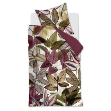 Beddinghouse Dekbedovertrek Groen Katoen 1-persoons 155 x 220 cm