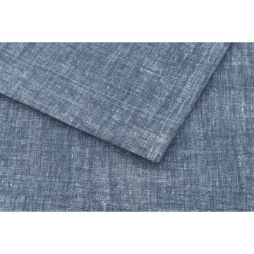 ZoHome Urban-Blue Laken Lino-sheet 100% Katoen