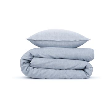 ZoHome Denim Dekbedovertrek Lino 100% Katoen