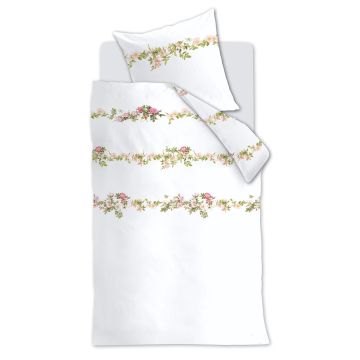 Marjolein Bastin Dekbedovertrek Roze Bloemen Katoen