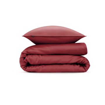 ZoHome Spicy-Red Dekbedovertrek Satinado 100% Katoen-Satijn
