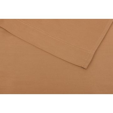 ZoHome Cognac-Brown Laken Satinado-sheet 100% Katoen-Satijn