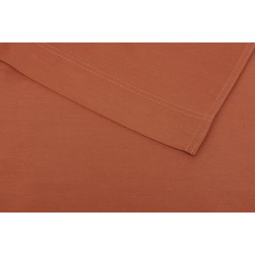 ZoHome Copper-Orange Laken Satinado-sheet 100% Katoen-Satijn