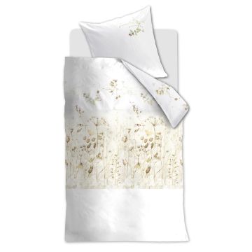 Marjolein Bastin Dekbedovertrek Beach Naturel 1-persoons 140 x 200/220 cm Marjolein Bastin Dekbedovertrek Beach Naturel 1-persoons 140 x 200/220 cm