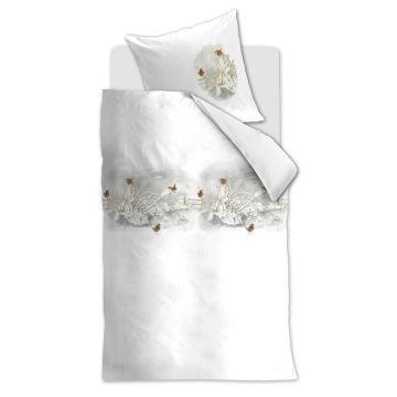 Marjolein Bastin Dekbedovertrek Naturel Bloemen Katoen Marjolein Bastin Dekbedovertrek Naturel Bloemen Katoen