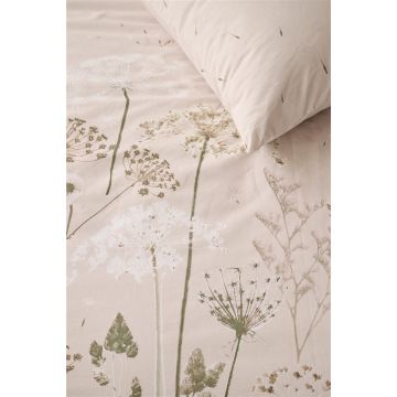 Ariadne At Home Dekbedovertrek Wind Zachtroze 1-persoons 140 x 200/220 cm