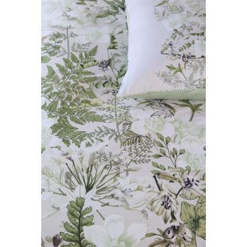 Kardol By Beddinghouse Dekbedovertrek Pastiche Groen 1-persoons 140 x 200/220 cm Kardol By Beddinghouse Dekbedovertrek Pastiche Groen 1-persoons 140 x 200/220 cm