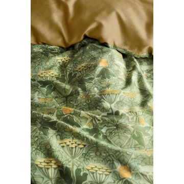 At Home By Beddinghouse Dekbedovertrek Olijfgroen At Home By Beddinghouse Dekbedovertrek Olijfgroen