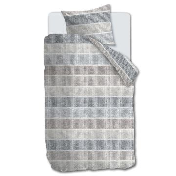 Ariadne At Home Dekbedovertrek Tint Naturel 1-persoons 140 x 200/220 cm