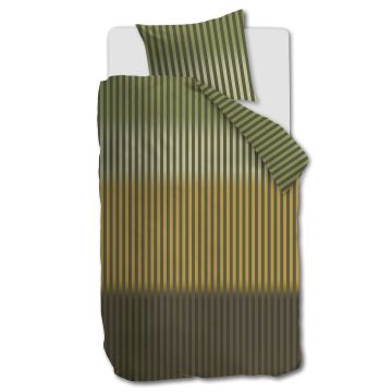 Beddinghouse Dekbedovertrek Jonah Groen 1-persoons 140 x 200/220 cm Beddinghouse Dekbedovertrek Jonah Groen 1-persoons 140 x 200/220 cm