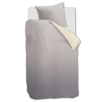 Beddinghouse Dekbedovertrek Nirvana Zand 1-persoons 140 x 200/220 cm