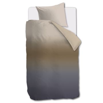 Beddinghouse Dekbedovertrek Ruth Blauw 1-persoons 140 x 200/220 cm