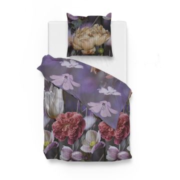ZoHome Purple Dekbedovertrek Mischa 100% Katoen