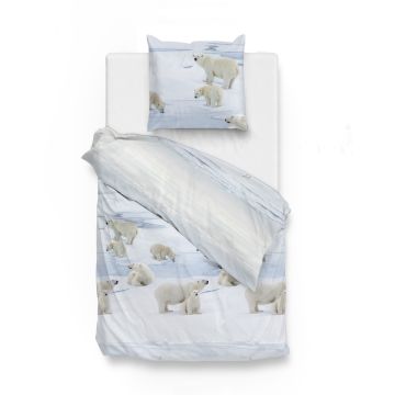ZoHome Blue Dekbedovertrek Ber 100% Katoen-Flanel