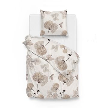 ZoHome Natural Dekbedovertrek Pelia 100% Katoen-Flanel