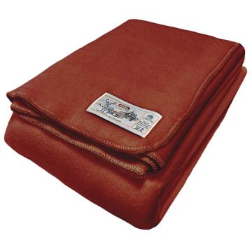 AaBe merino wollen deken, Rood