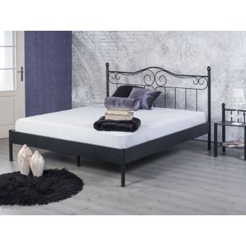 Dico metalen bed Alessia zwart