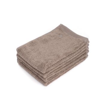 Bentota beige guest towel (set of four) - Four Leaves