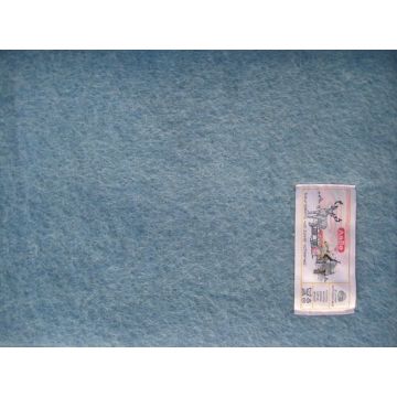 Aabe Novum wollen deken blauw