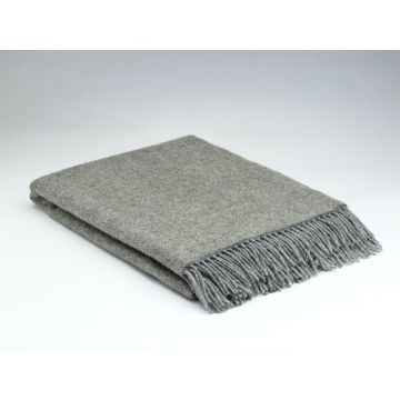 Zachte merino wollen plaid Cosy Meadow