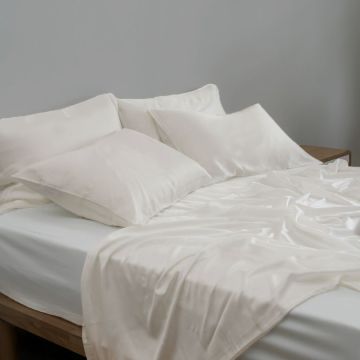 Tencel laken off-white