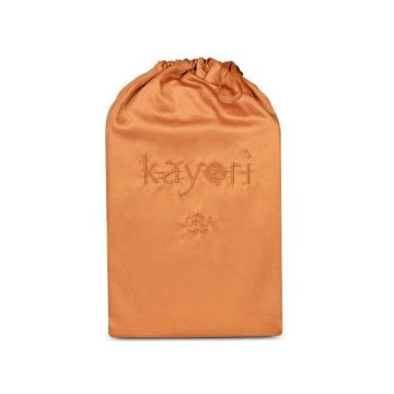 Kayori  Giza Topper Hoeslaken- Egyptisch Satijn - Brons