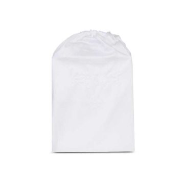 Kayori  Giza Topper Hoeslaken- Egyptisch Satijn - Wit