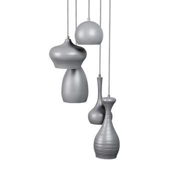 ETH design hanglamp Ajaccio Chrome