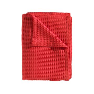 Wafel Plaid Fiery Red