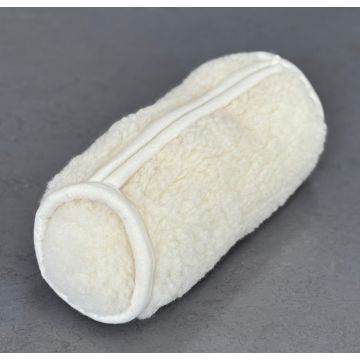 Wollen rolkussen 15x42 cm